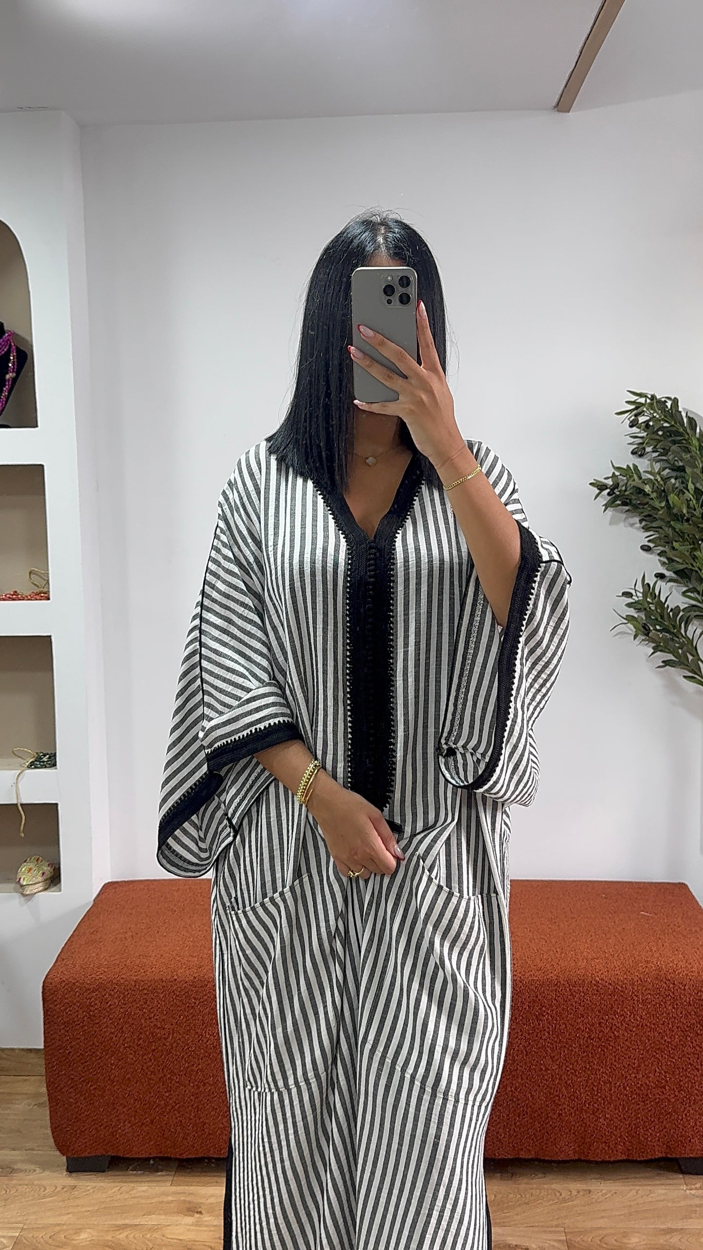 Gandoura Summer sfifa noir