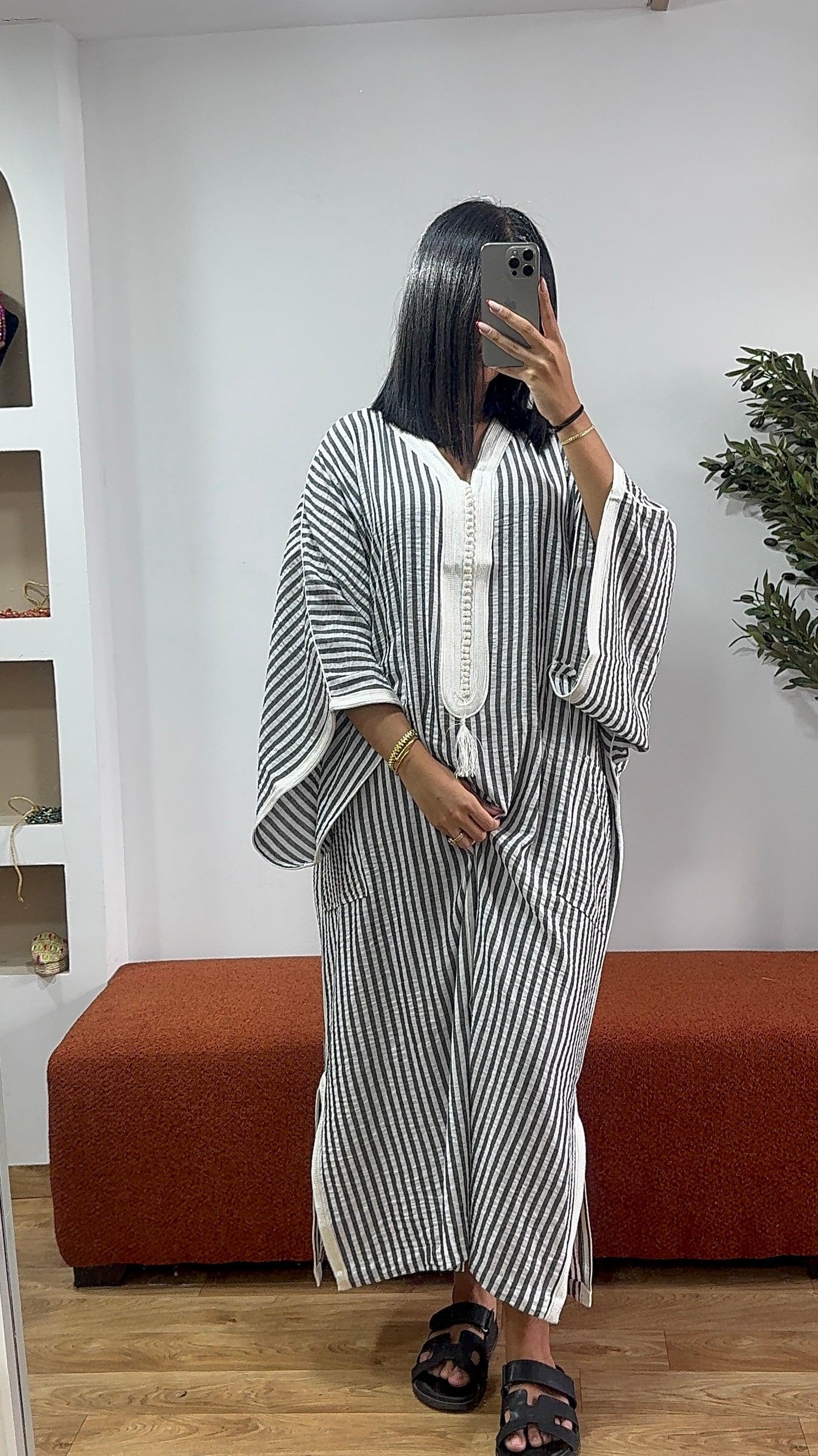 Gandoura Summer sfifa blanche