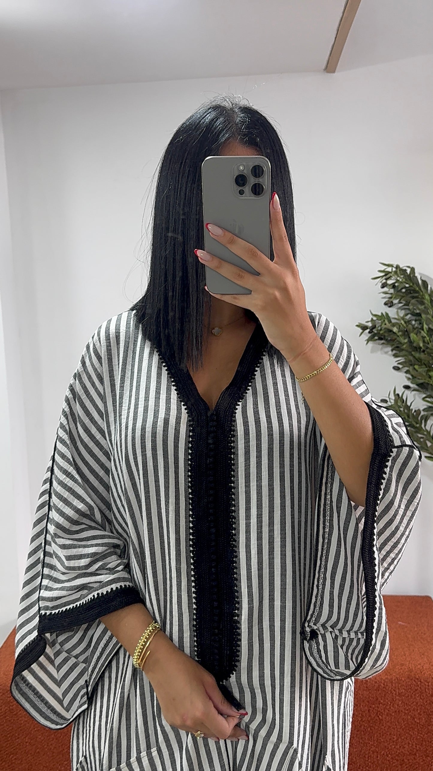 Gandoura Summer sfifa noir