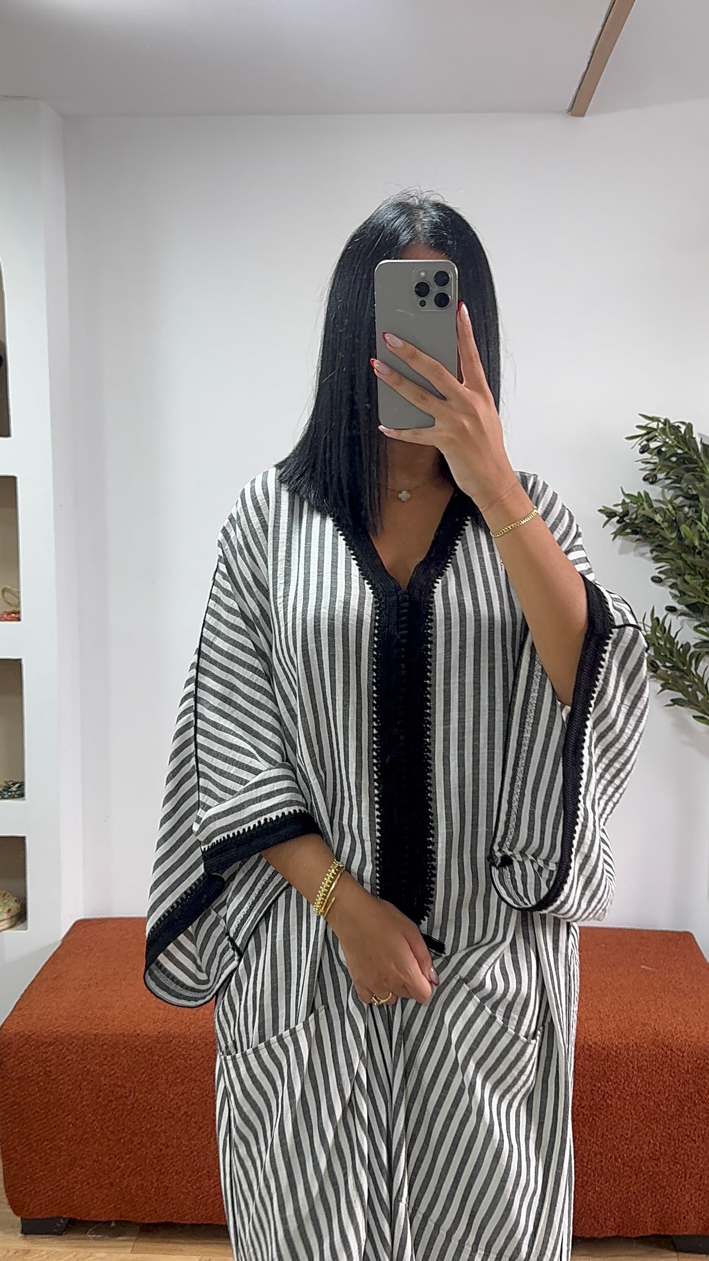 Gandoura Summer sfifa noir