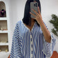 Gandoura Summer souk bleue
