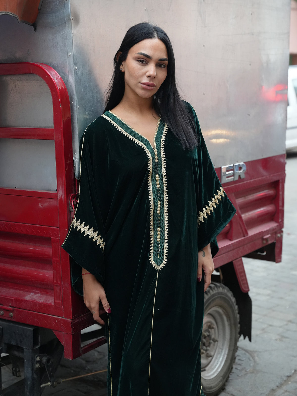 Gandoura velours